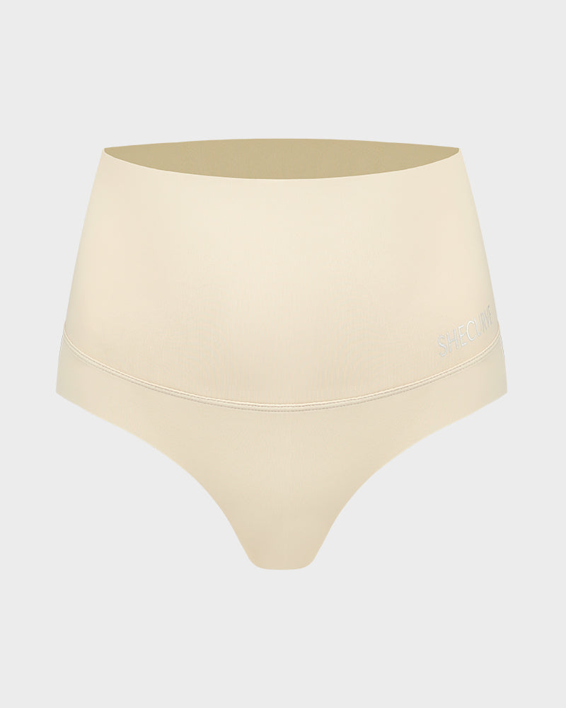 High-Rise Seamless Thong Panty(3 Pack)