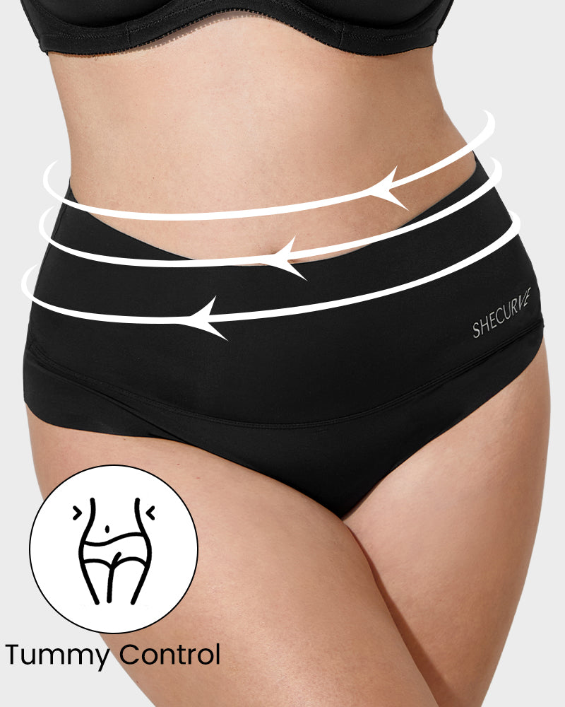 High-Rise Seamless Thong Panty(3 Pack)