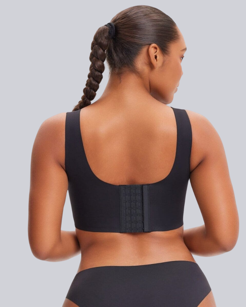 Wireless Back Smoothing V-Neck Tank Bra