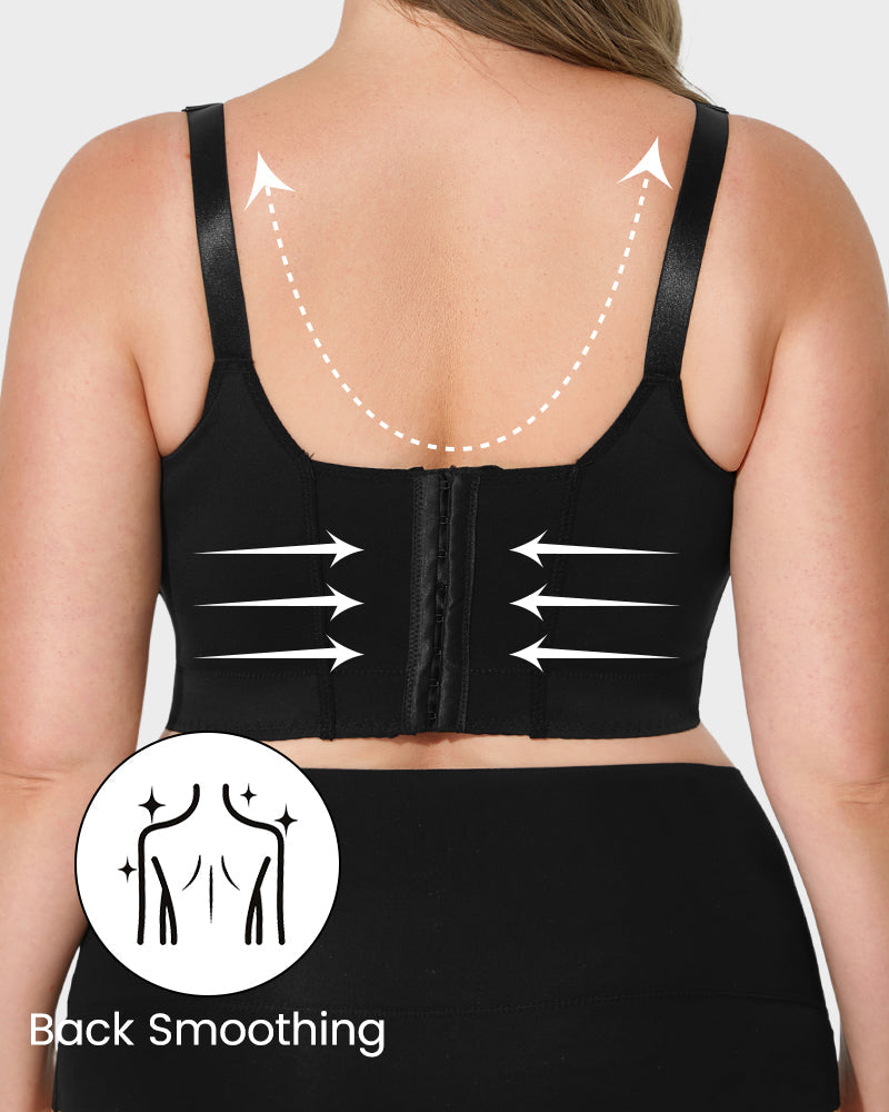 Push Up Longline Smoothing Bra