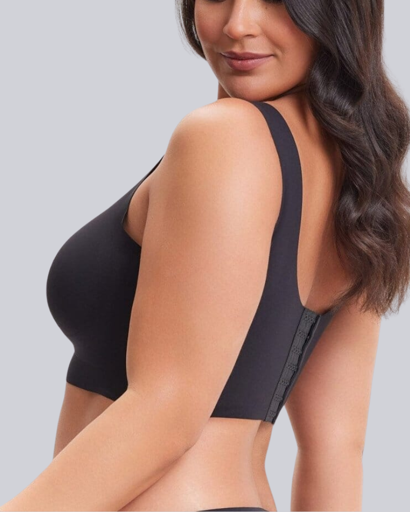 Wireless Back Smoothing V-Neck Tank Bra