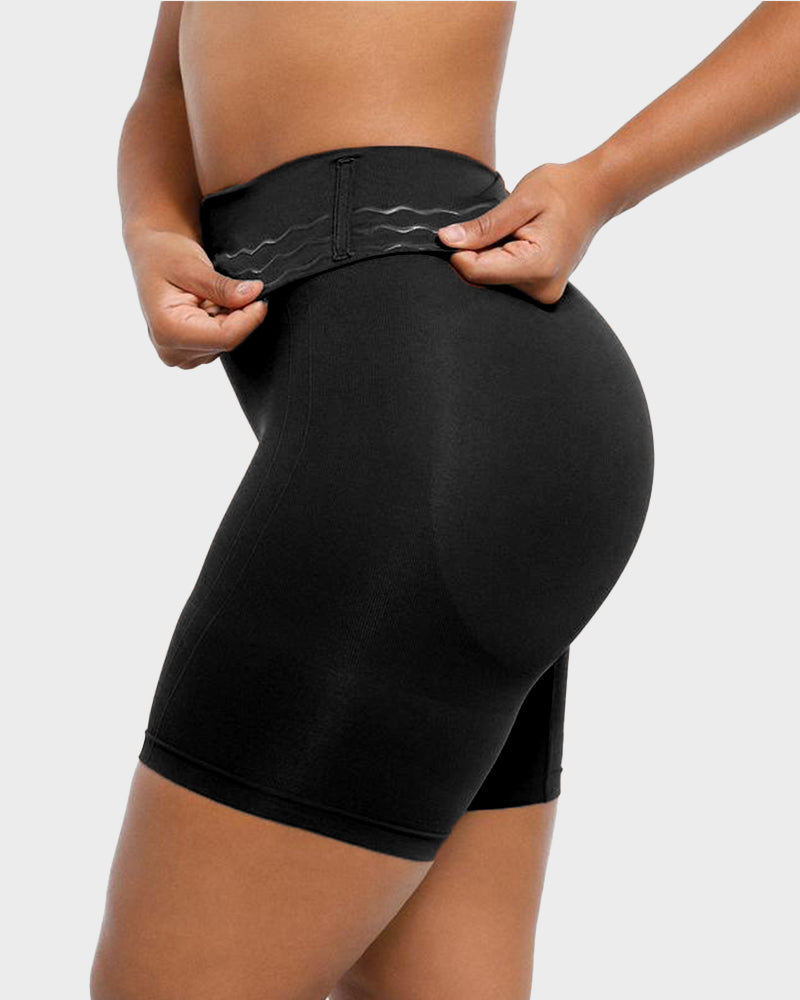 Anti-Roll High-Waist Sculpting Shorts
