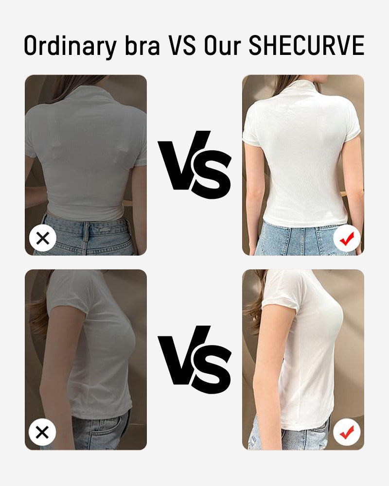 Anti-Sagging Jelly Lift Wireless V-Neck Luxe Bra