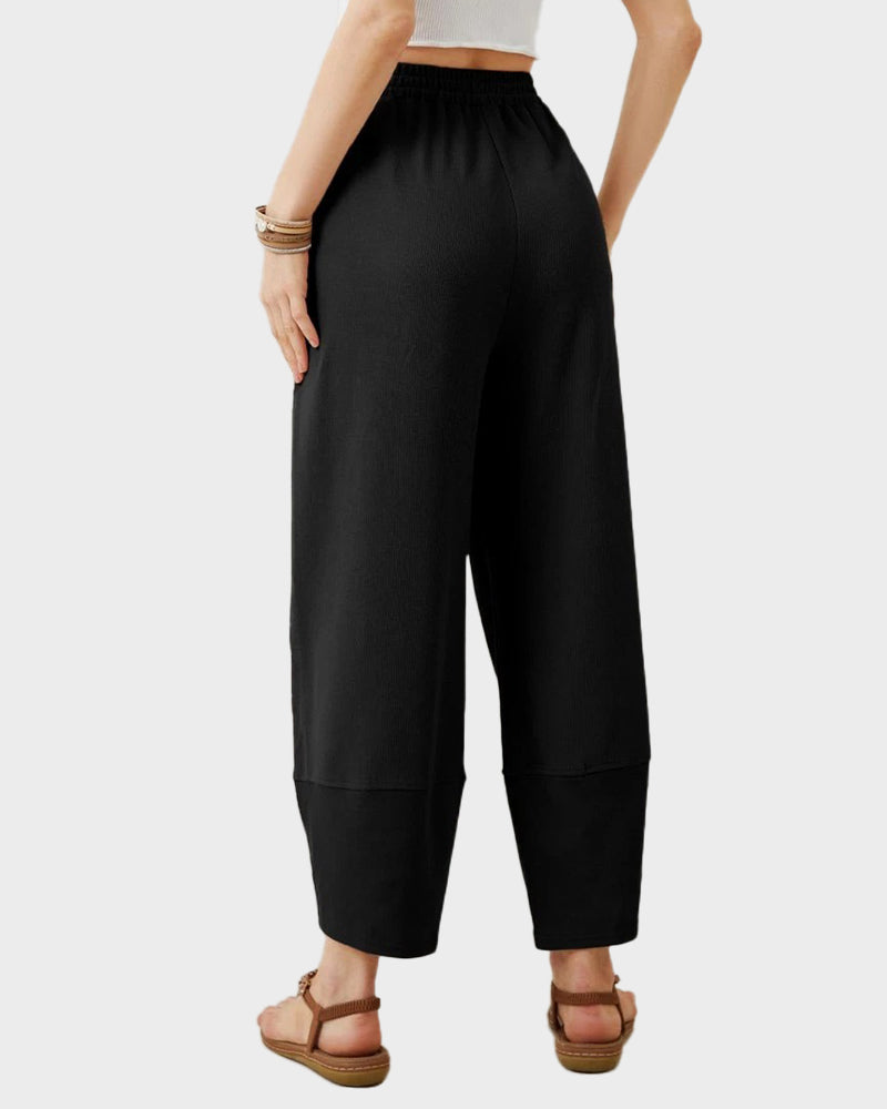 Casual Wide-Leg Palazzo Pants
