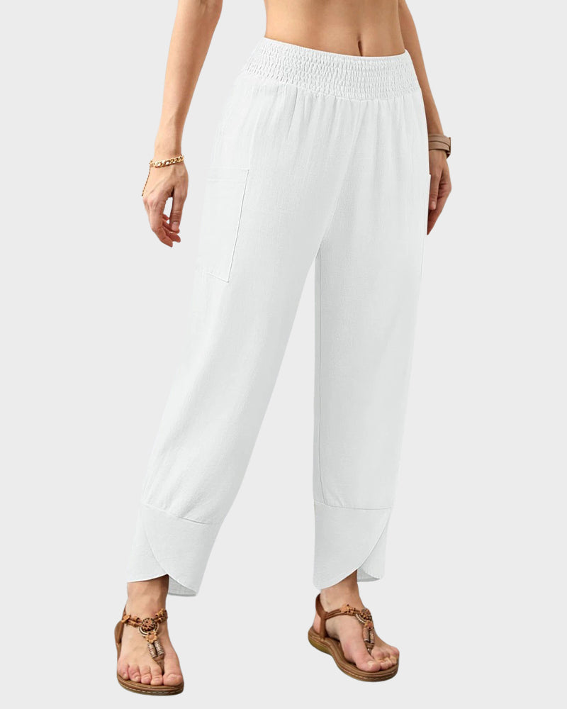 Casual Wide-Leg Palazzo Pants