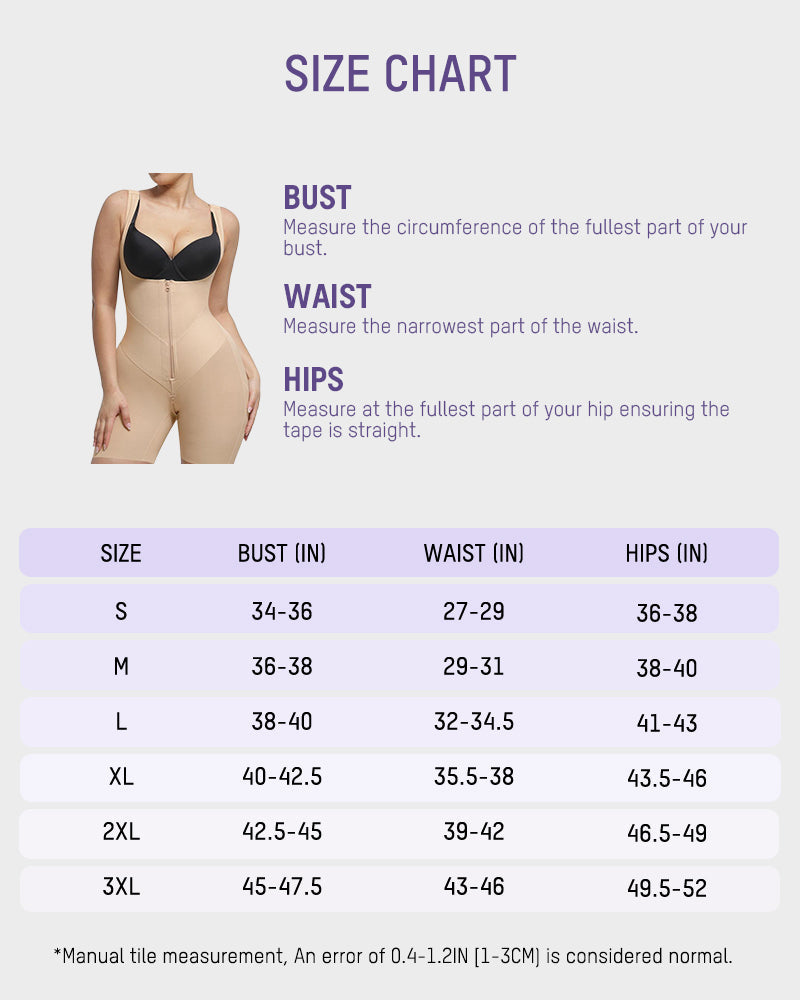 Colombian Postpartum Tummy Control Shaper Bodysuit