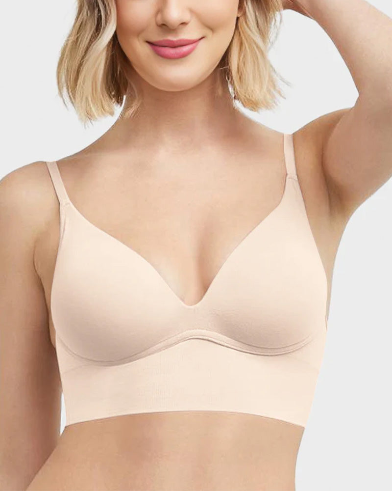 Deep V Wireless Lift Bralette