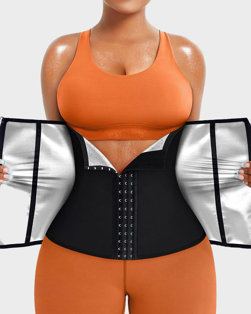 Double Layer Waist Trainer Sweat Belt