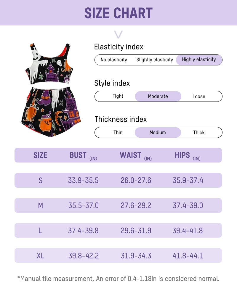 Halloween Glow-in-the-Dark Flannel Pajama Set