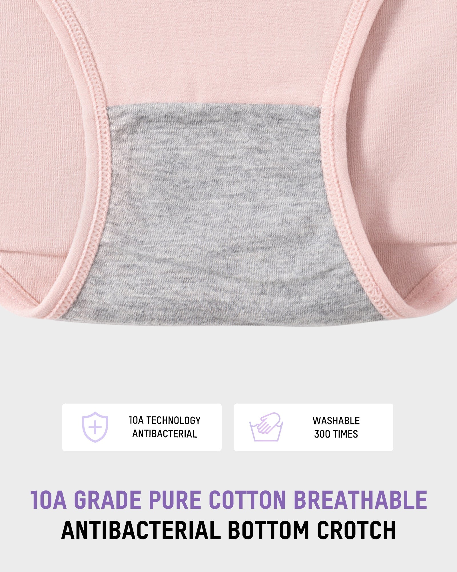 High Waist Leakproof Period Panties (3 Pack)