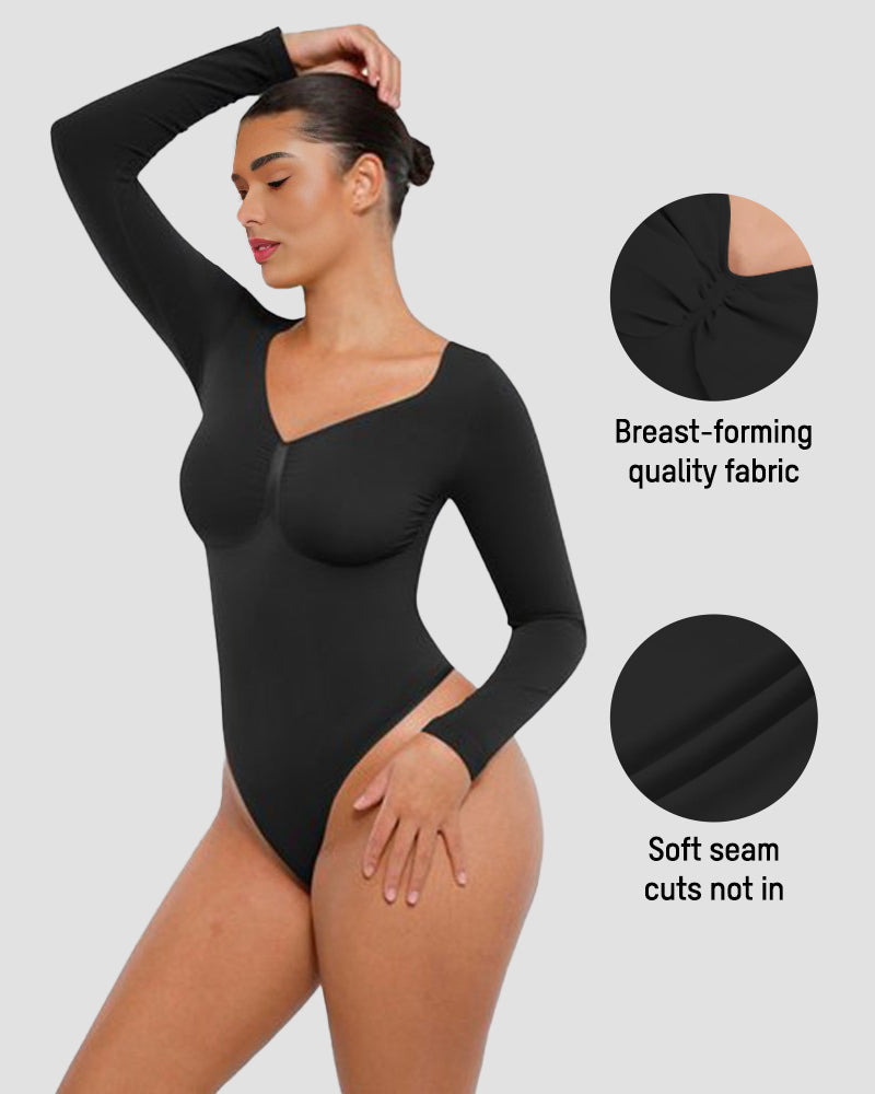 Long Sleeve Shaping Bodysuit