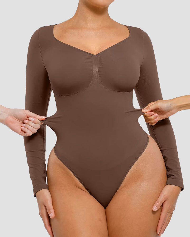 Long Sleeve Shaping Bodysuit