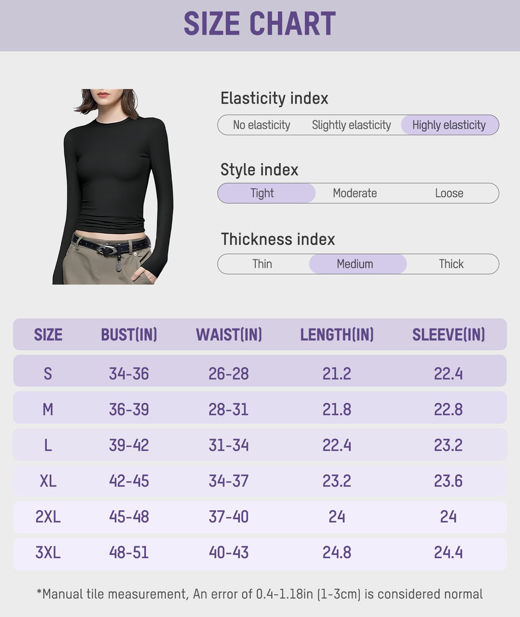 Long Sleeve Slim Fit Crew Neck Tee