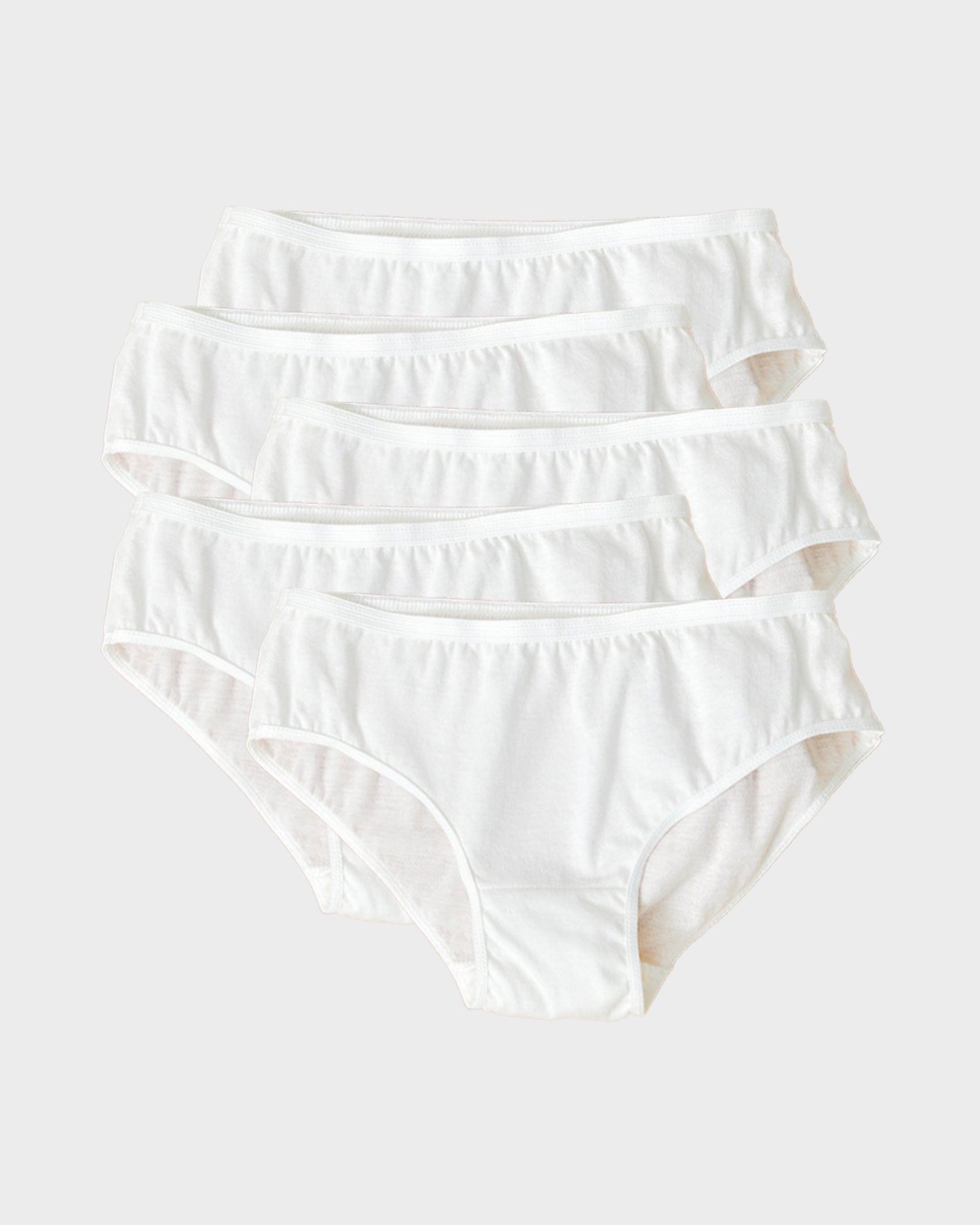 Medical-Grade Antibacterial Cotton Disposable Panties (5 Pack)