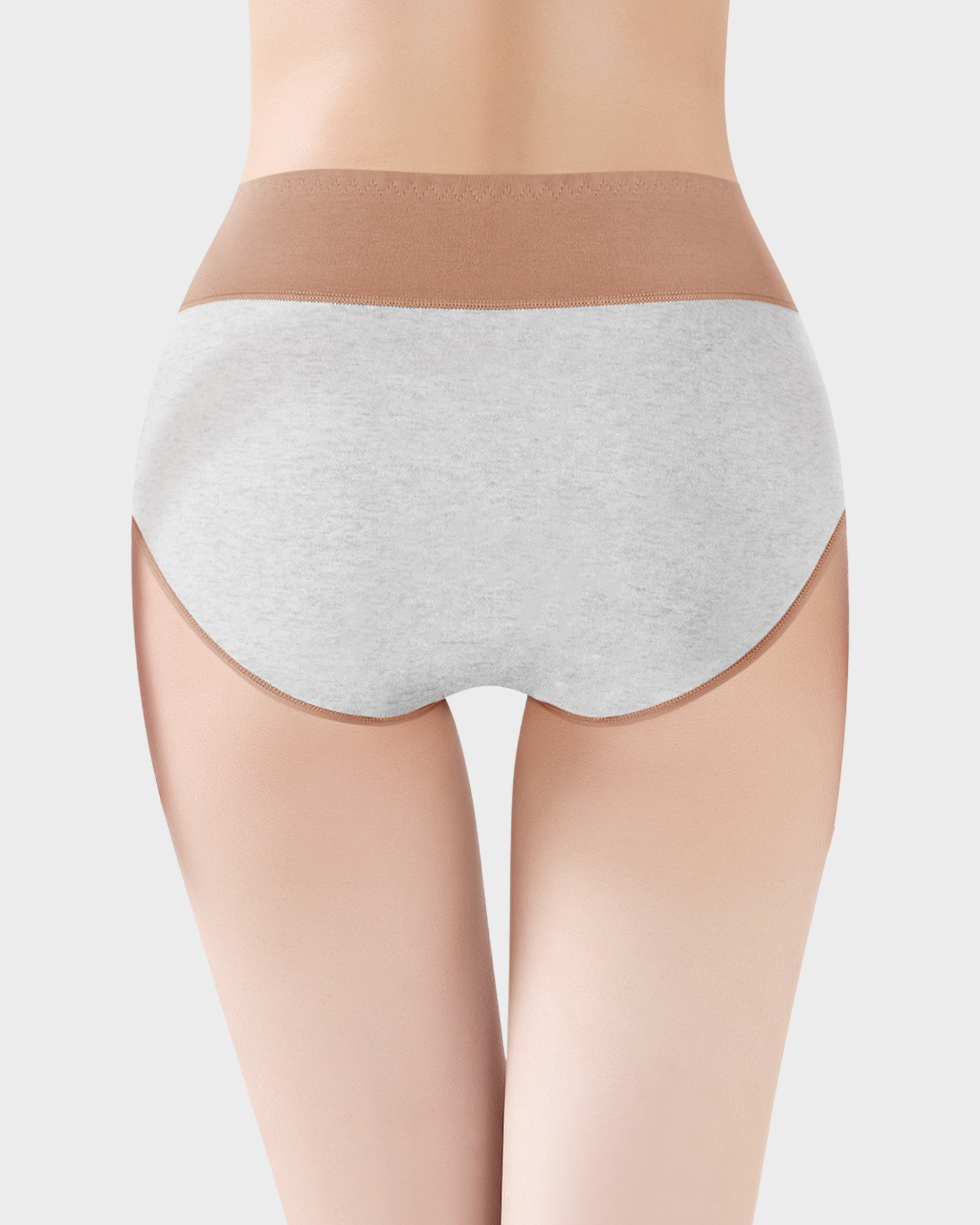 Mid-Rise Leakproof Cotton Period Panties (3 Pack)