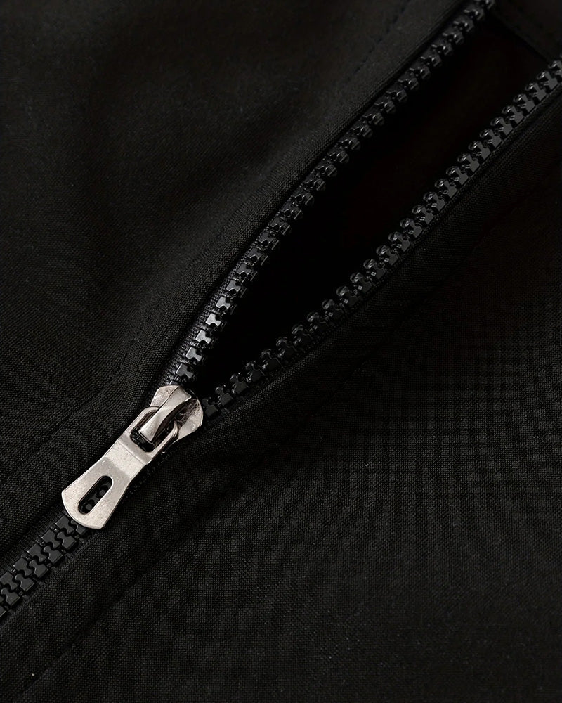 Open Bust Zipper Sauna Suit Tank Top