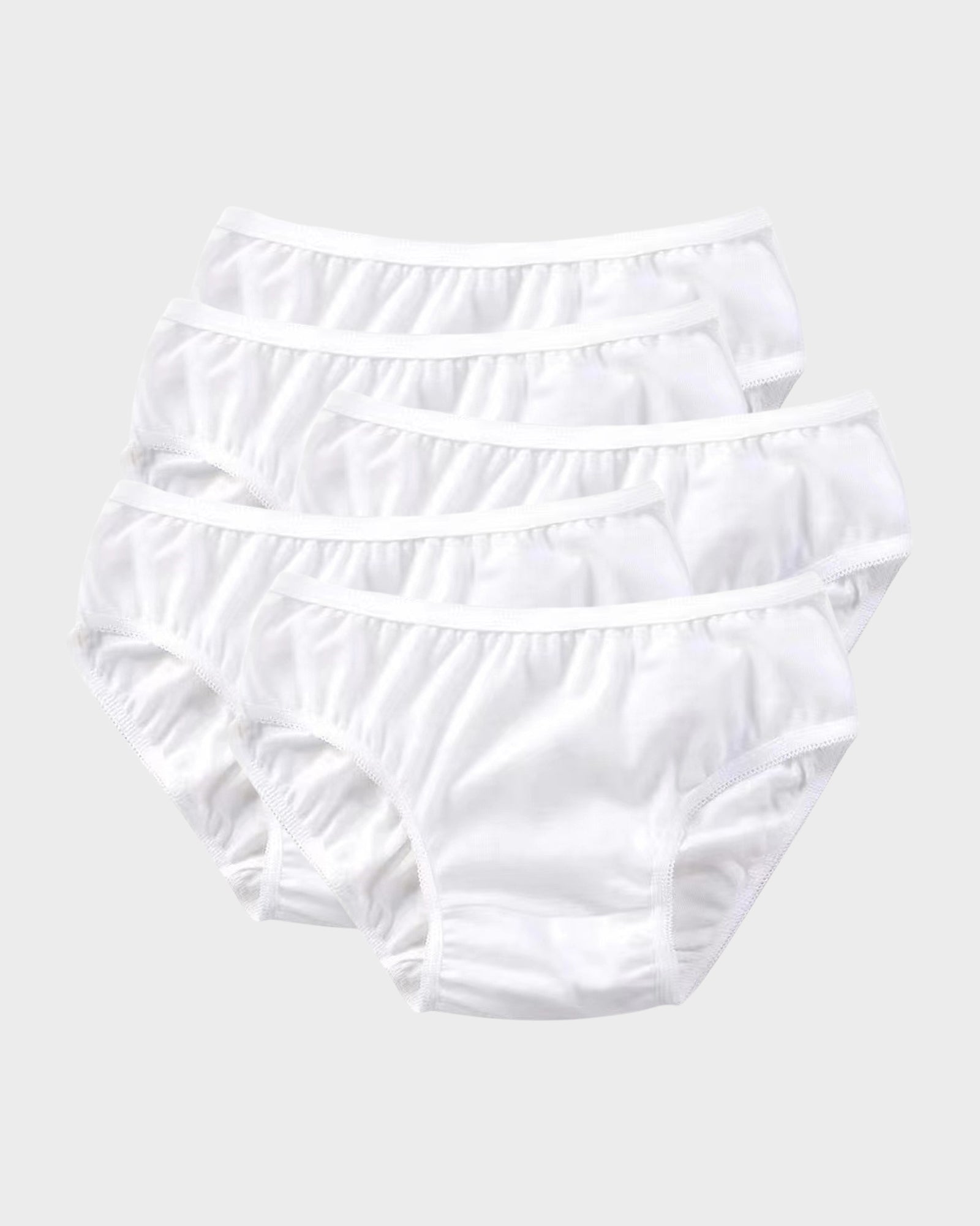 Portable Sterilized Disposable Cotton Briefs (5 Pack)
