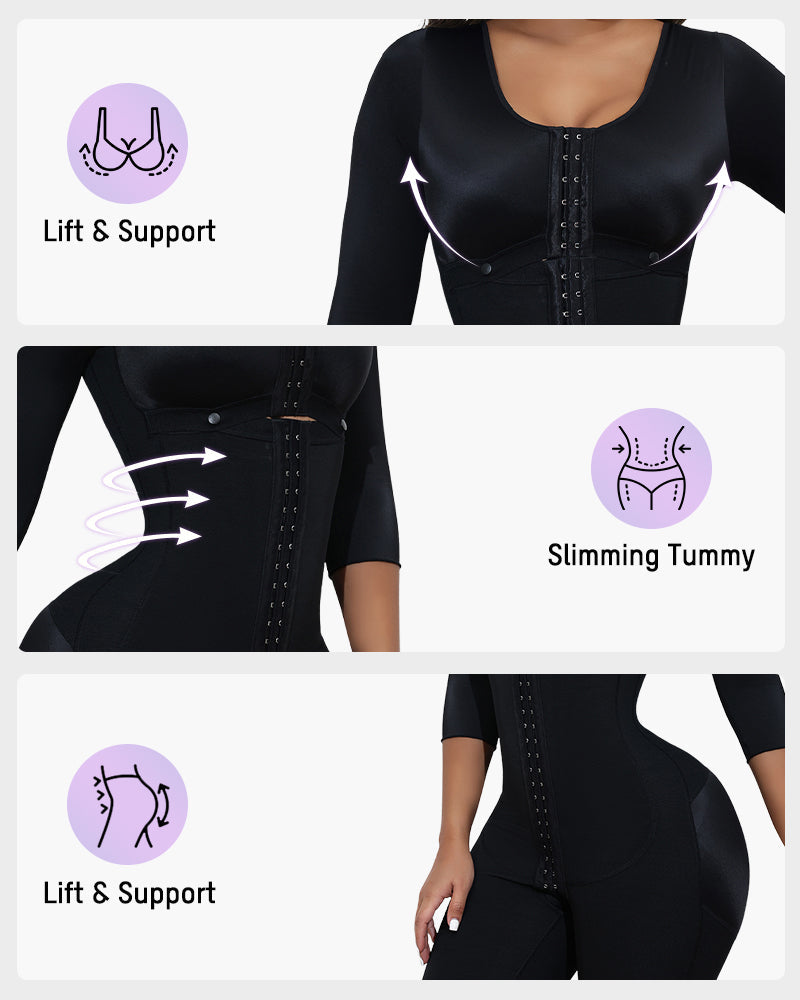 Post-Surgery Full Body Compression Colombian Faja