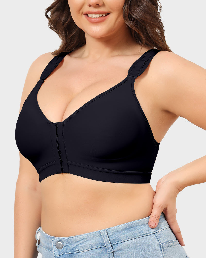 Post-Surgery Front Closure Recovery Sports Bra