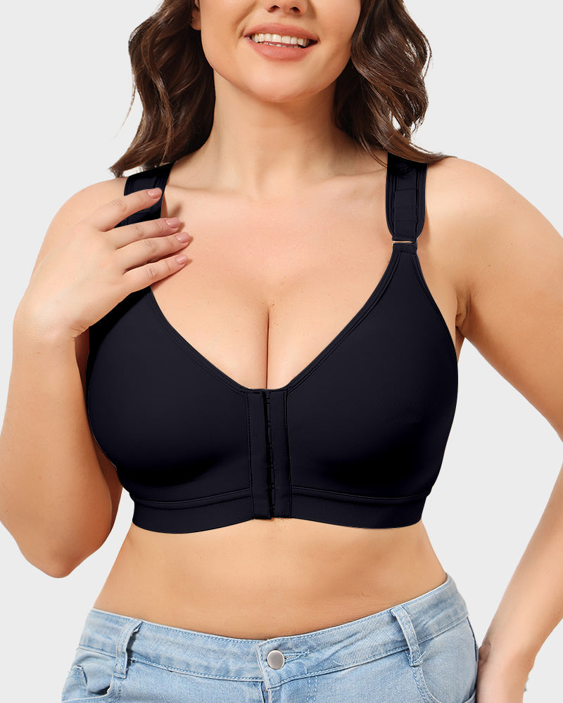 Post-Surgery Front Closure Recovery Sports Bra