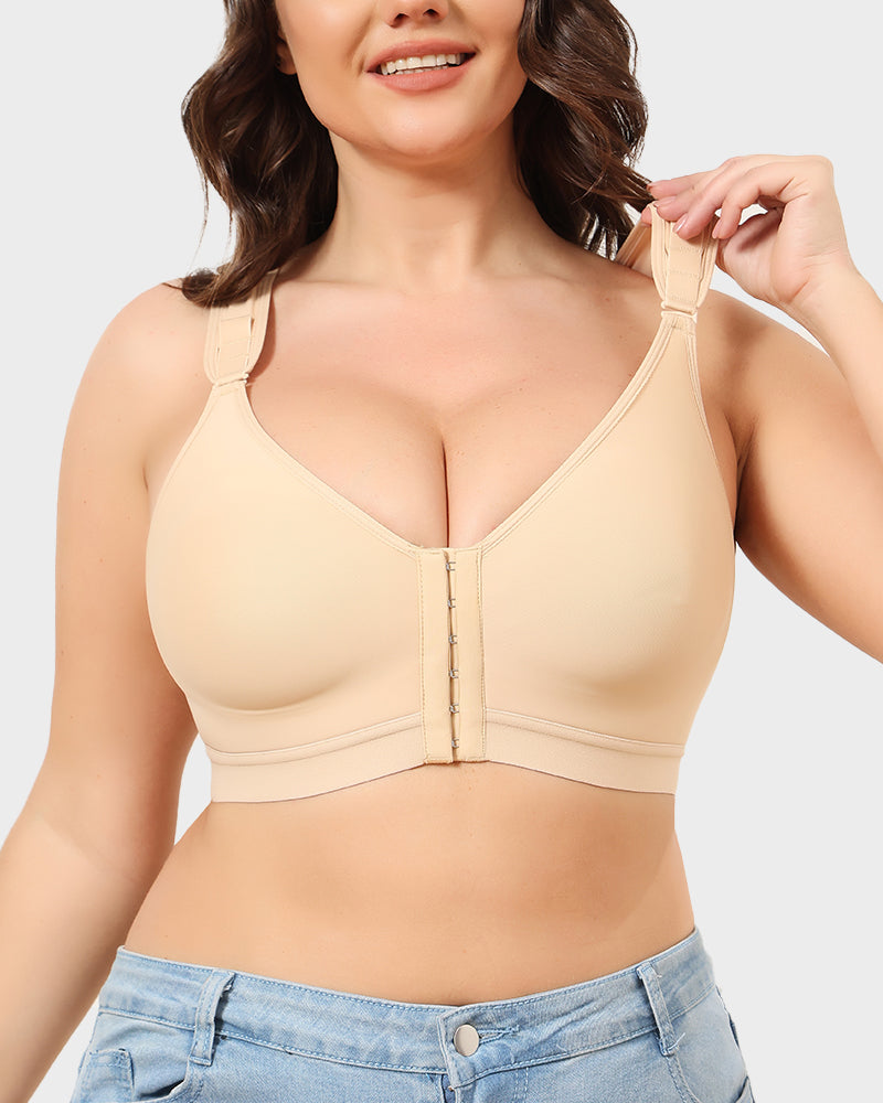 Post-Surgery Front Closure Recovery Sports Bra