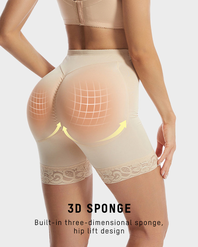 Premium Butt Lifting Shorts with Removable Hip Pads