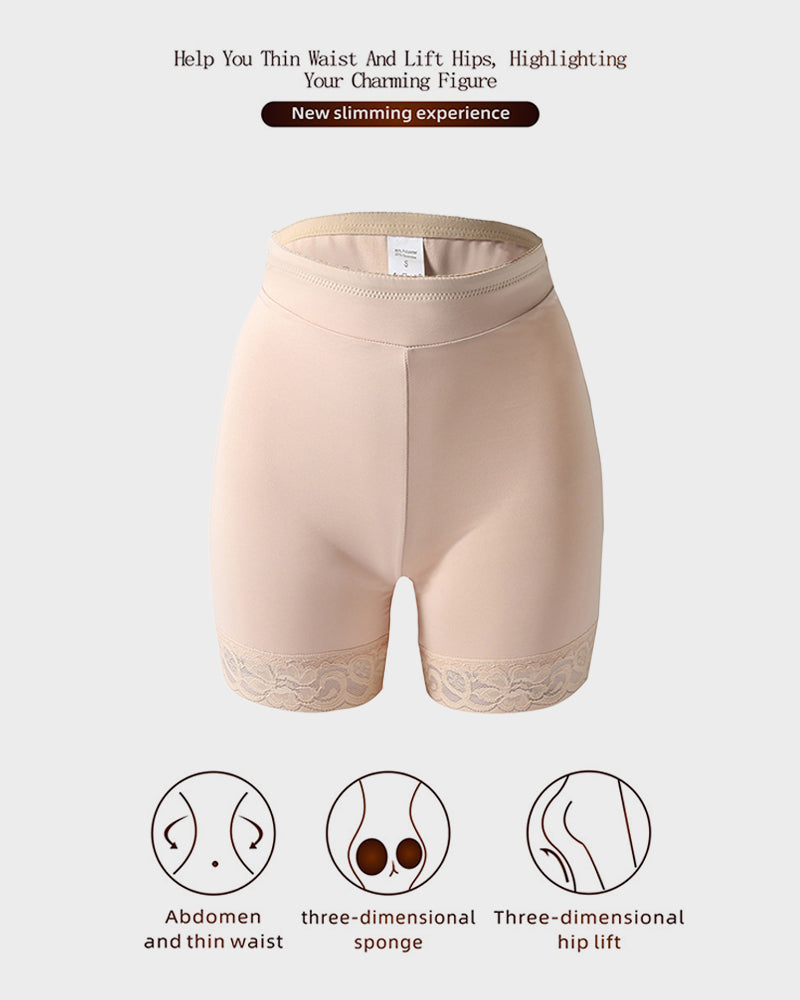 Premium Butt Lifting Shorts with Removable Hip Pads