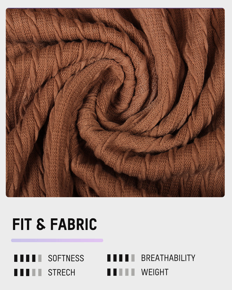 Ribbed Knit Tie-Waist Lantern Sleeve Dress