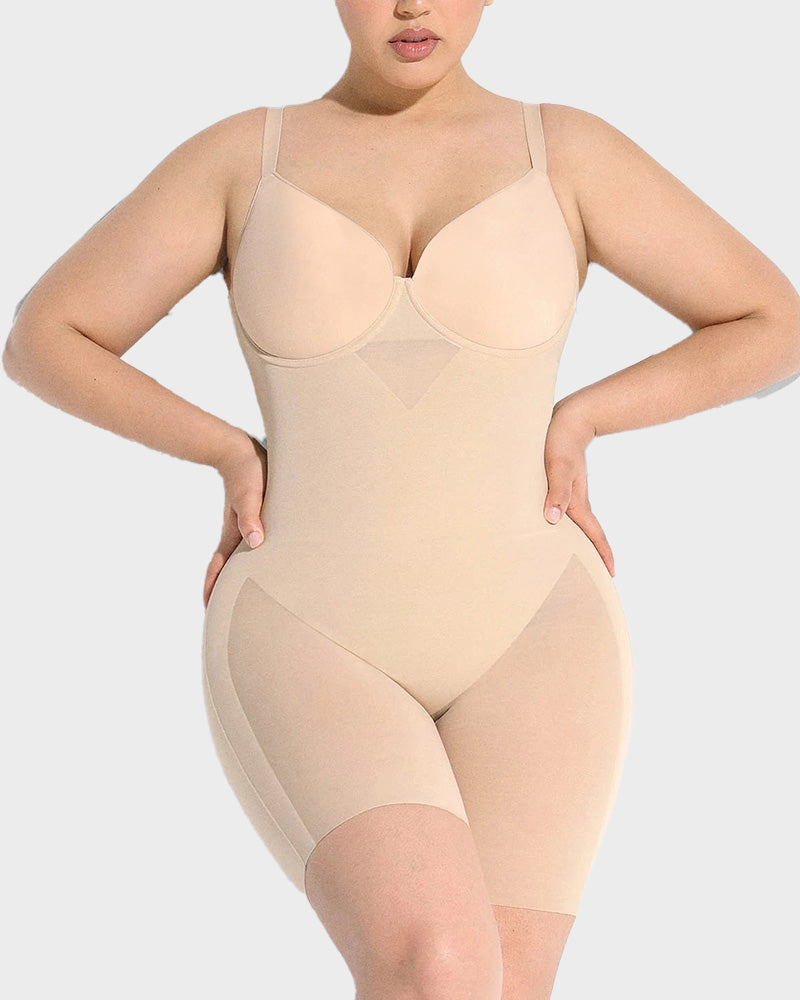Seamless Full-Body Shaping Bodysuit