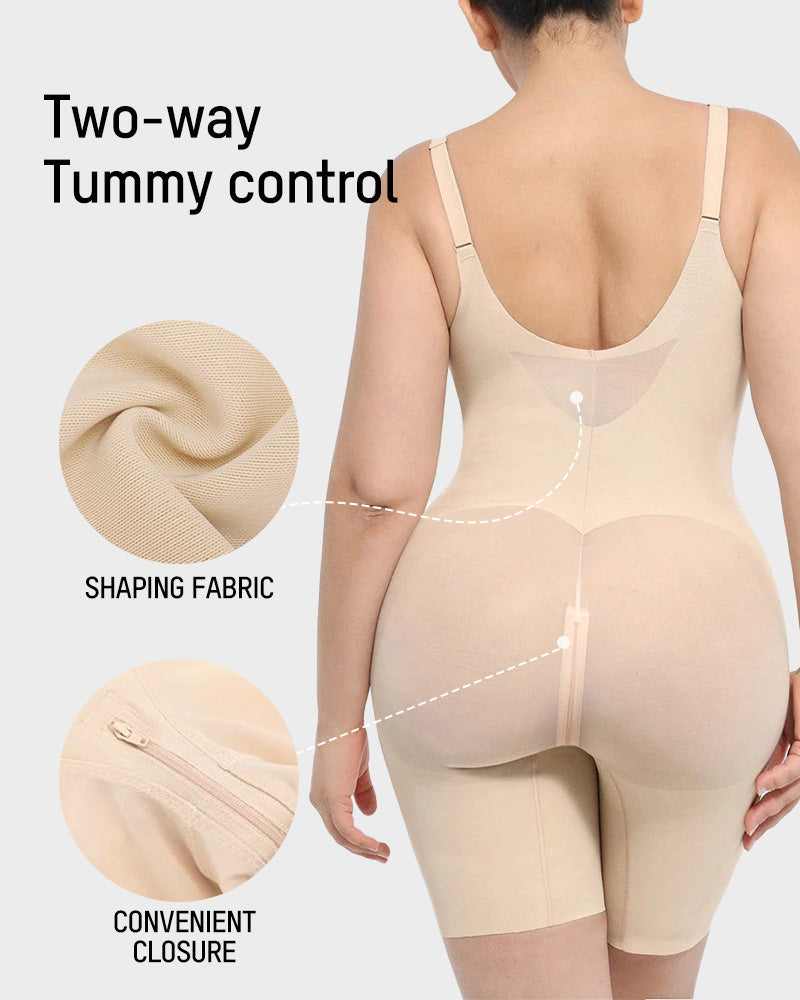 Seamless Full-Body Shaping Bodysuit