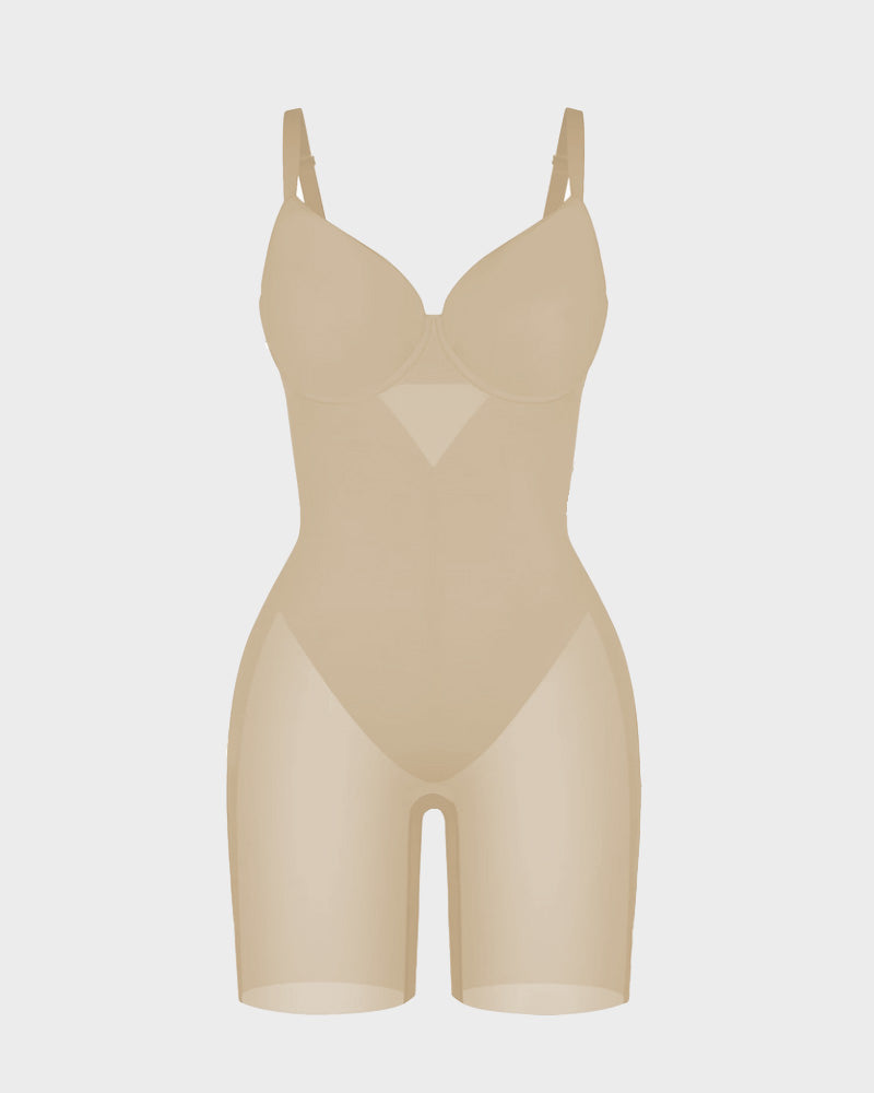 Seamless Full-Body Shaping Bodysuit