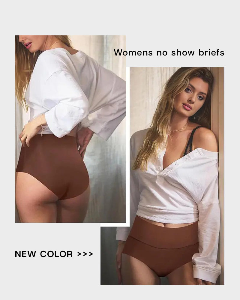 Seamless High-Waist No Show Comfort Panties (6 Pack)