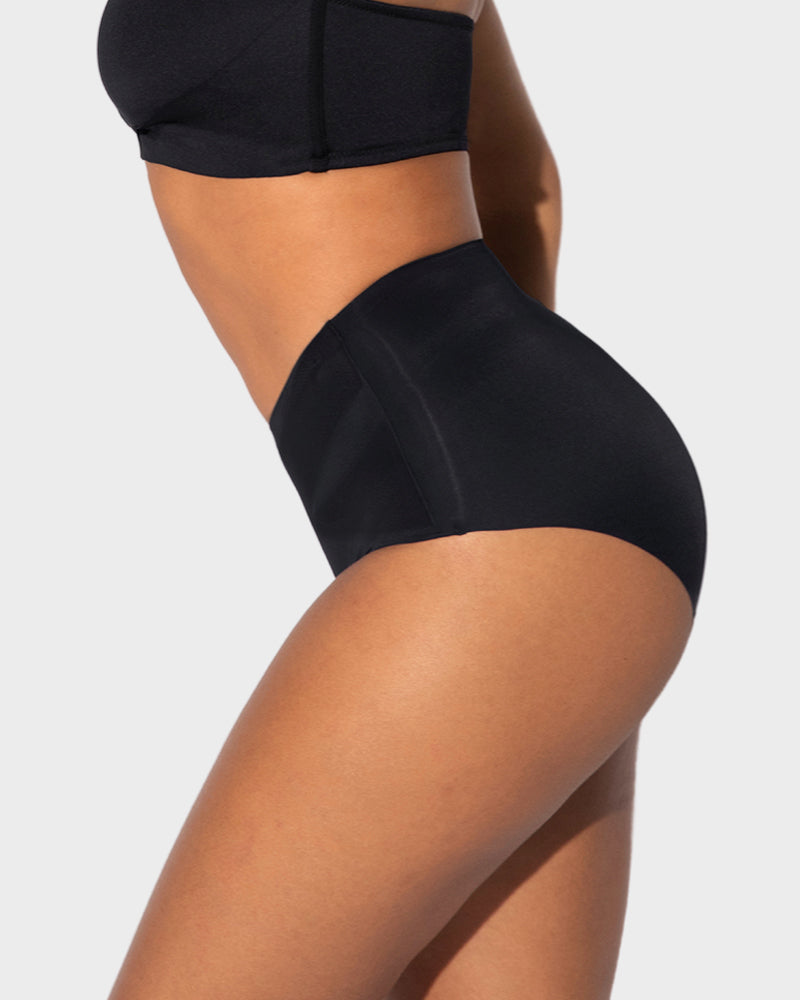 Seamless Tummy Control High-Waist Panties (5 Pack)