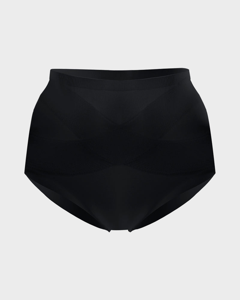 Seamless Tummy Control High-Waist Panties (5 Pack)