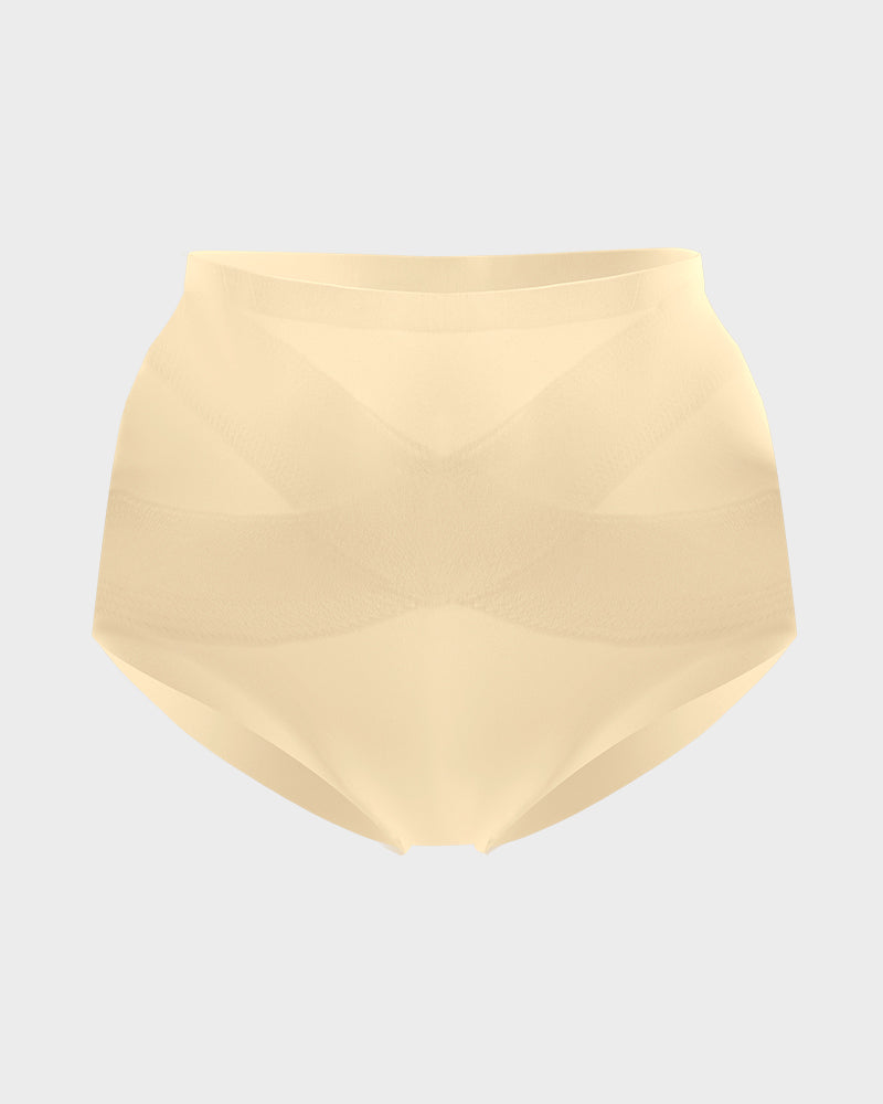 Seamless Tummy Control High-Waist Panties (5 Pack)