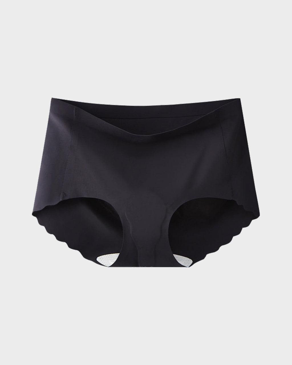 Seamless No Camel Toe Silk Antibacterial Gusset Panties (5 Pack)