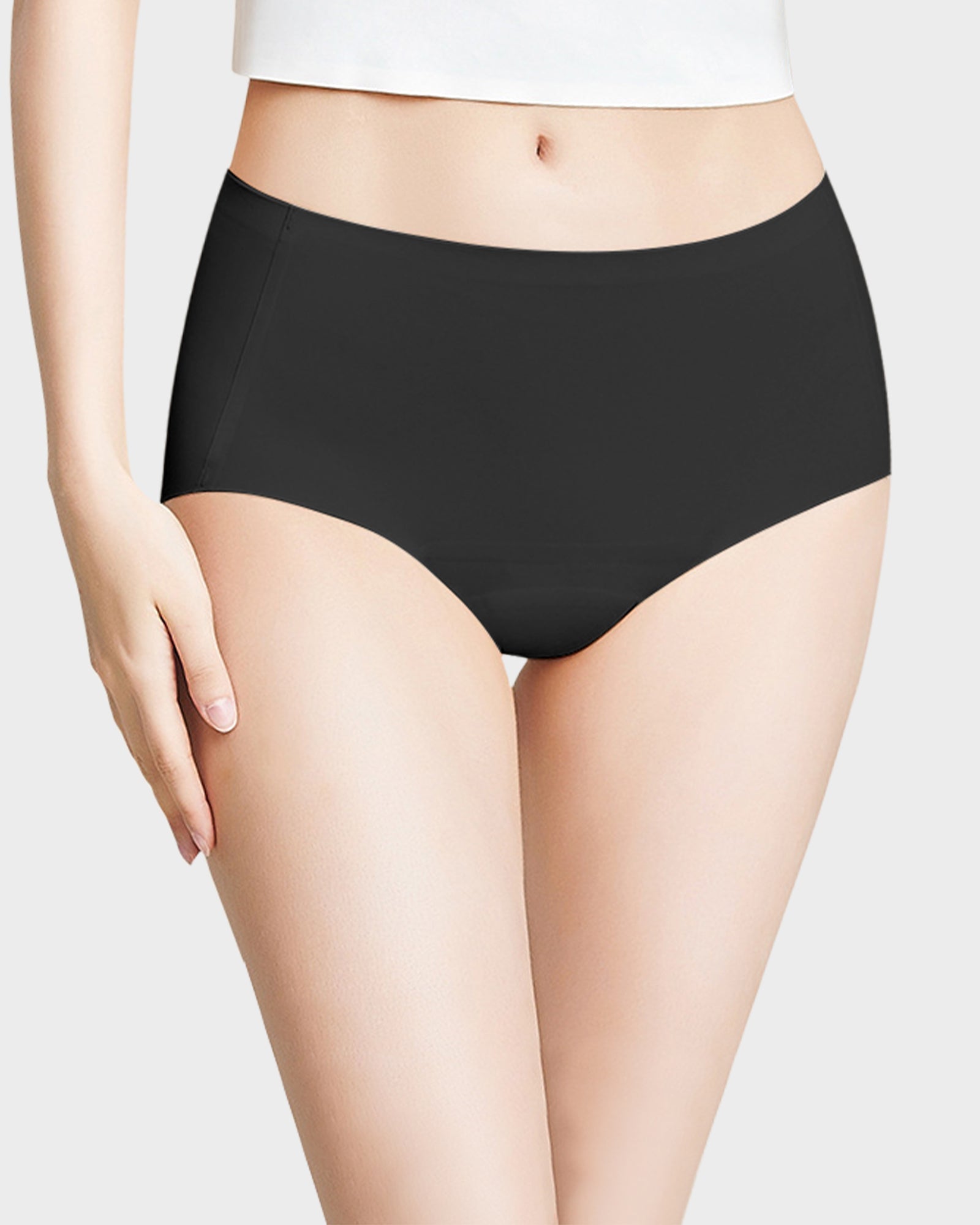 Seamless Anti-Camel Toe Yoga Panties (5 Pack)