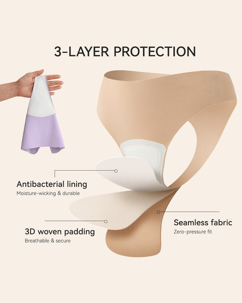 Seamless Invisible Comfort Thongs (5 Pack)