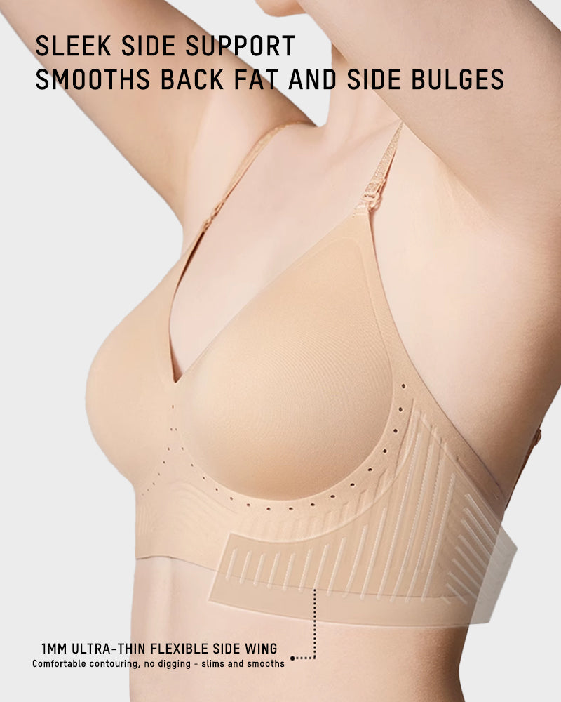 Seamless Deep V Low-Back Bra