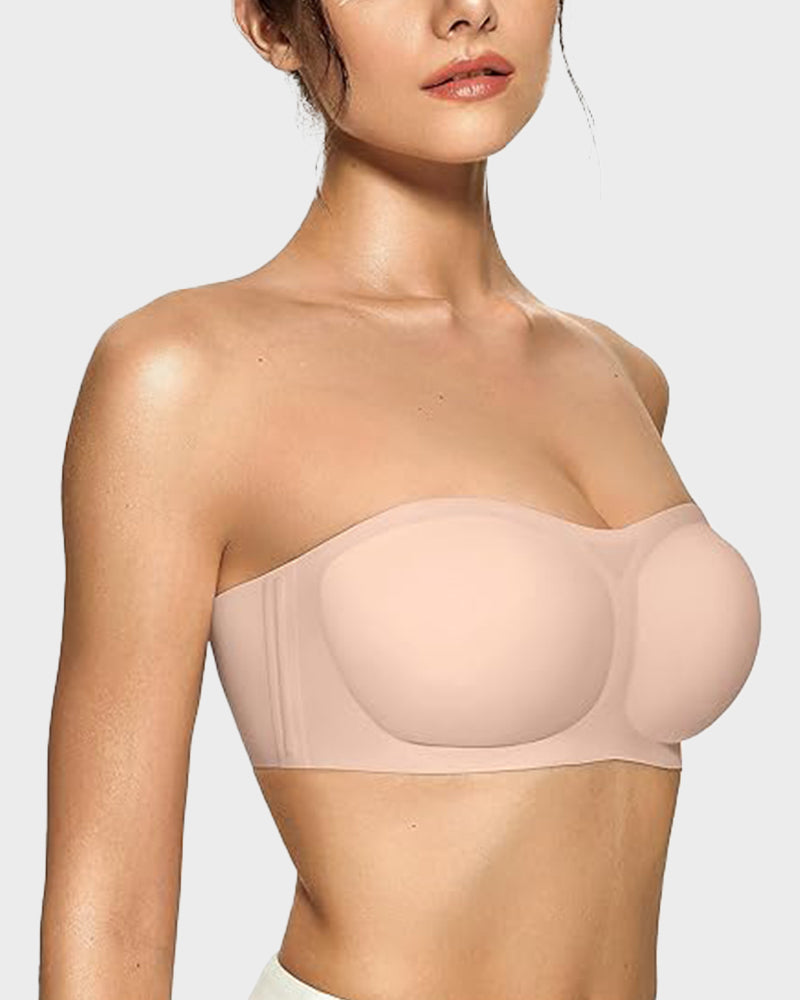 Strapless Wireless Padded Bandeau Bra
