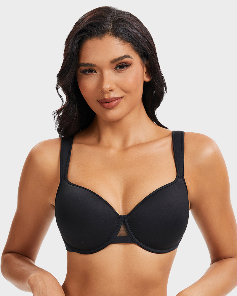 Supportive Underwire Bra with Perfect Coverage