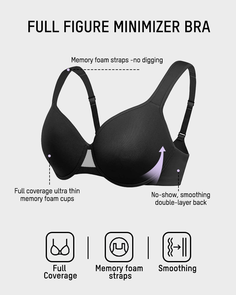 Supportive Underwire Bra with Perfect Coverage