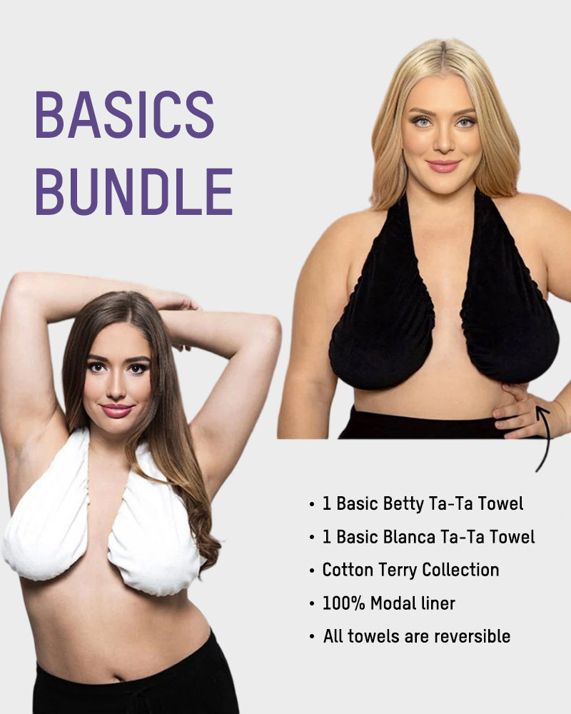 Ta-Ta Towel - Basic Cotton Lounge Bra