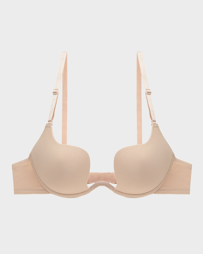 U-Shaped Backless Bra with Lift