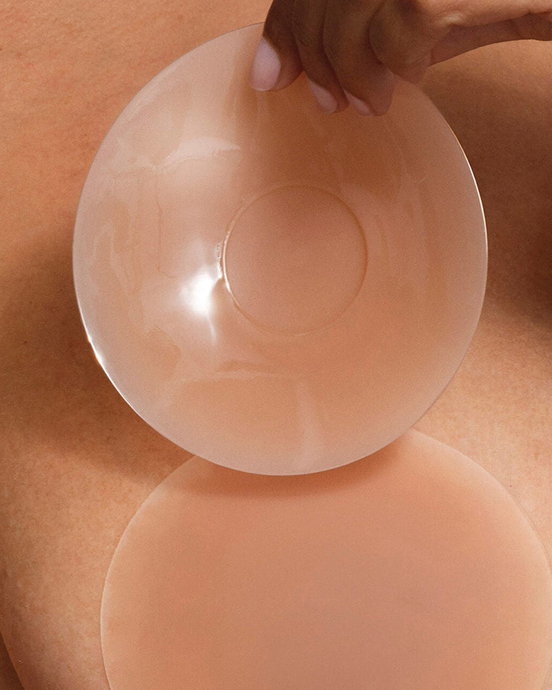 Ultra-Thin Invisible Adhesive Silicone Nipple Covers (2 Pairs)
