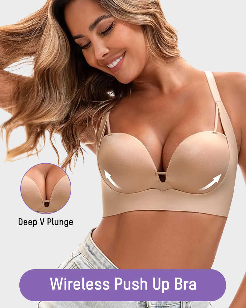 Wireless Add-2-Cup Push-Up Bra