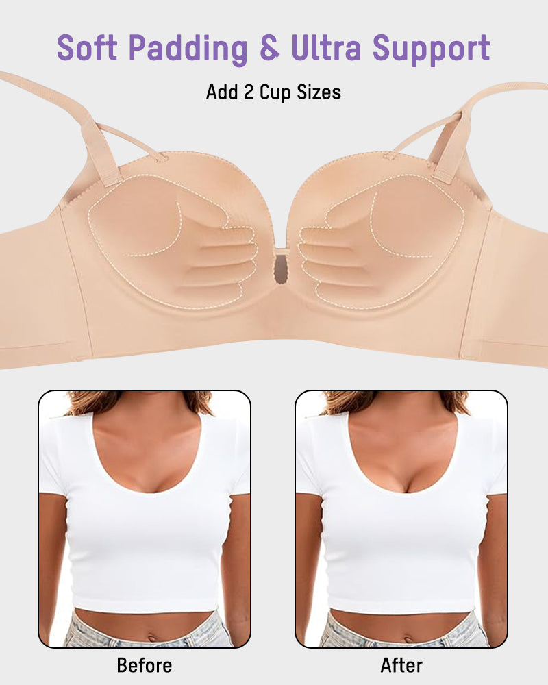 Wireless Add-2-Cup Push-Up Bra