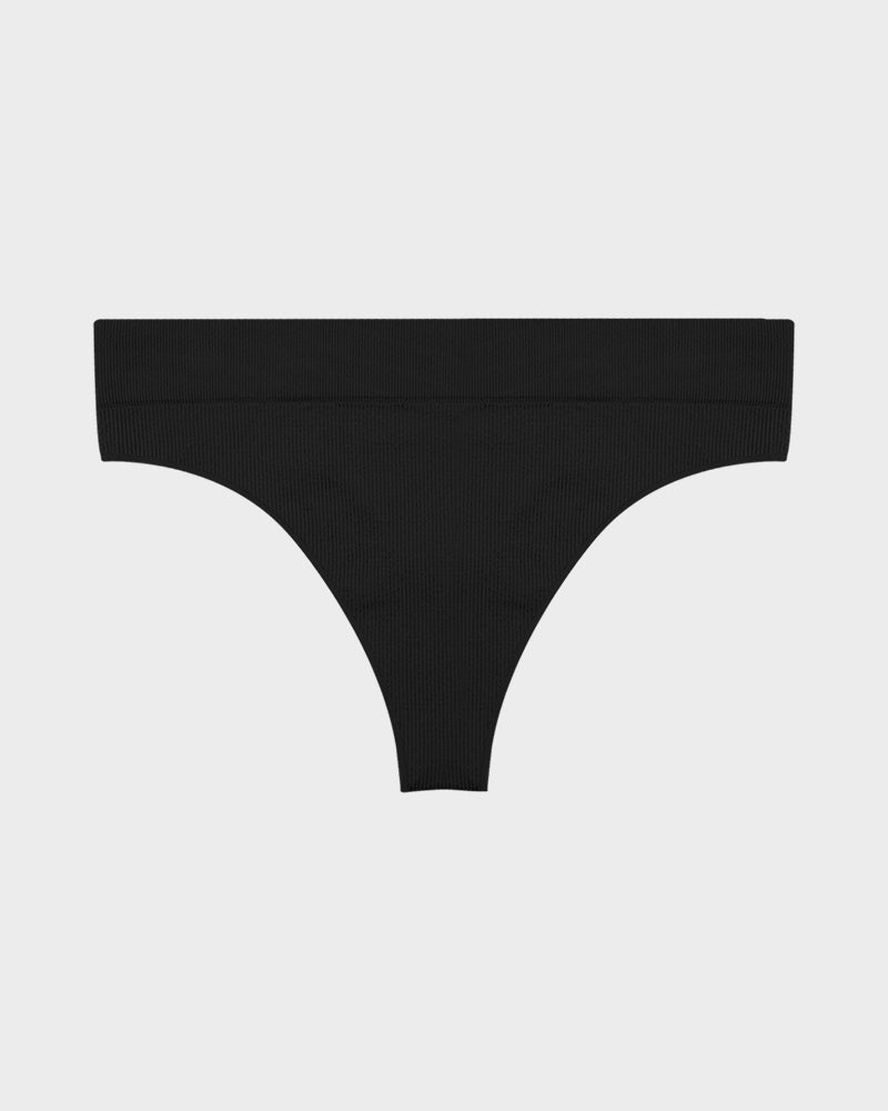 Everyday Comfort Seamless Low-Rise Thong (3 Pack)